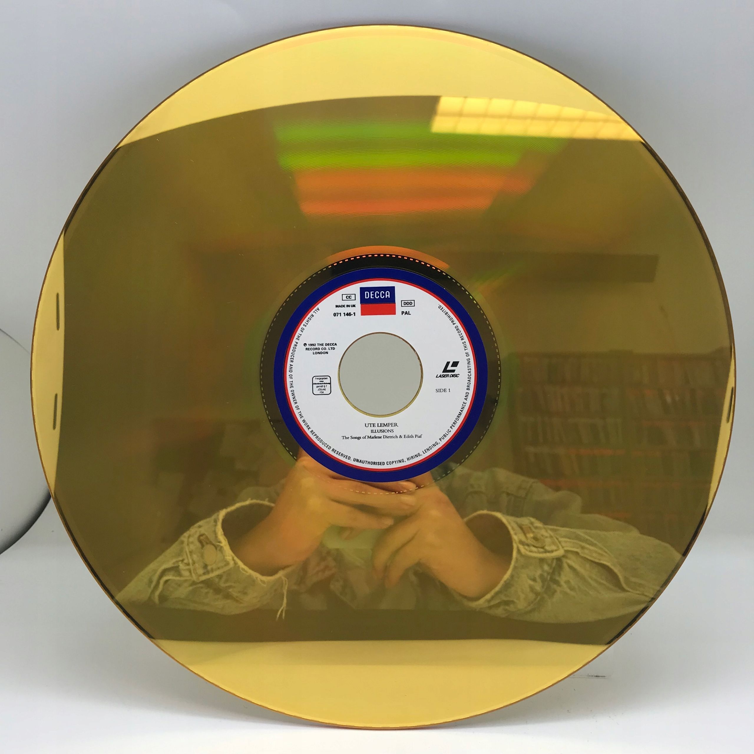 laser disc - ute lemper - illusions