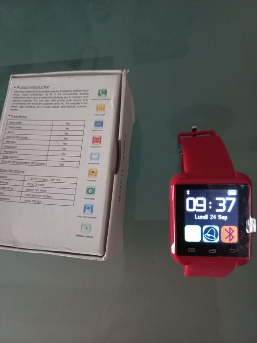 Smart watch bluetooth e som  e funciona bem sem problema