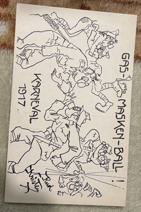 3 pocztówki Austro-Węgry Kristen grabendolch m.17 oddziały szturmowe