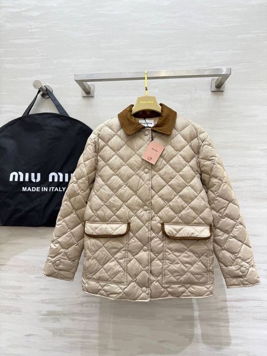 Pikowany płaszczyk Miu Miu! Premium gatunek! 3 kolory S M L