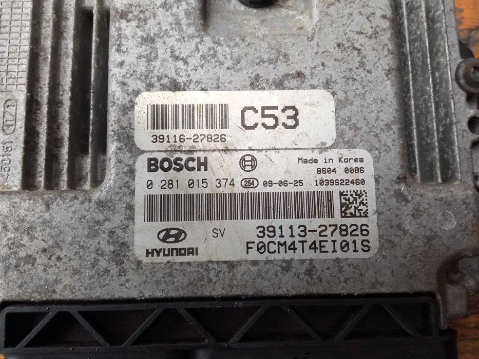 Блок керування двигуном Hyundai Santa Fe 2 2.2D 39113-27826