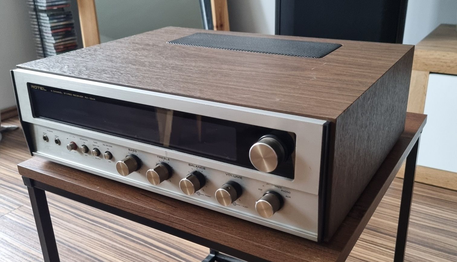 Rotel RX 154A Amplituner stereo 1972r Vintage