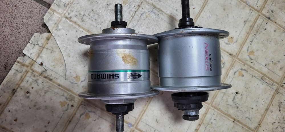 Dynama shimano uszkodzone na czesci