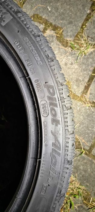 Opony zimowe Michelin pilot Alpine 18 Cali
