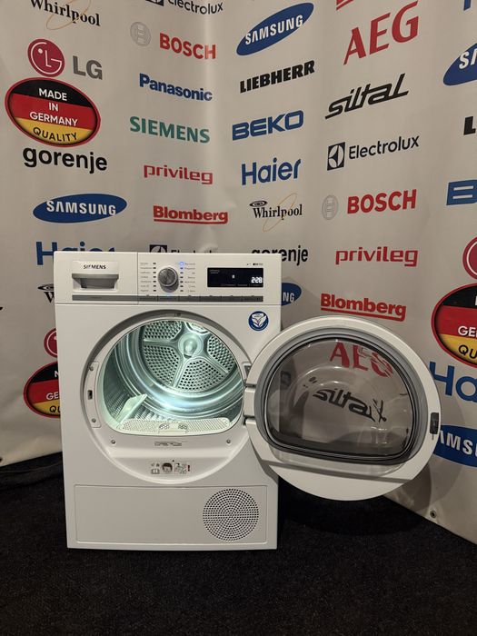 Сушильна машина/ сушка тепловий насос Siemens iQ700 WT47W5W0 8кг A+++