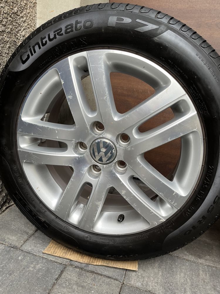 Felgi 16” 5x112 6,5J Et50 Vw Audi opony gratis