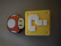 Kinder joy Super Mario Toad zakreślacz