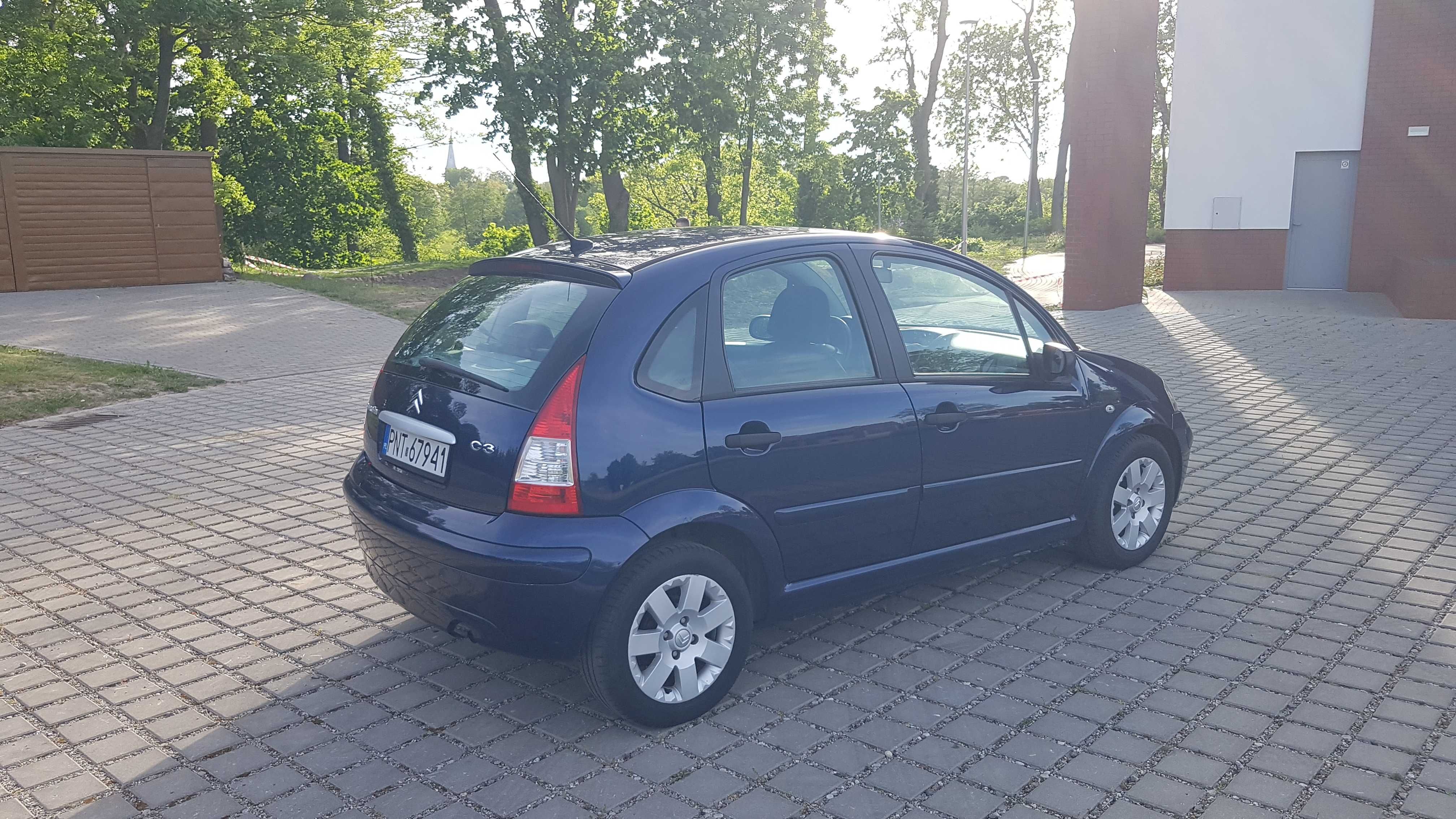 CITROEN C3 2007r benzyna KLIMATYZACJA oryginal BEZWYPADKOWY alufelgi15