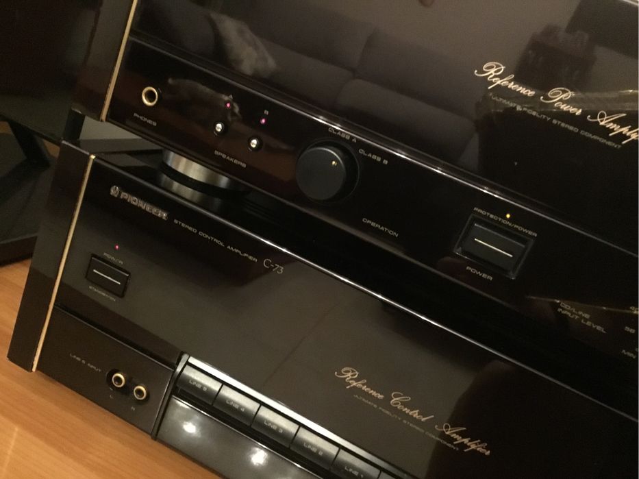 Pioneer M73 C73  Urushi Amplificador/Pré