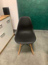 krzesło czarne nowe 45zł