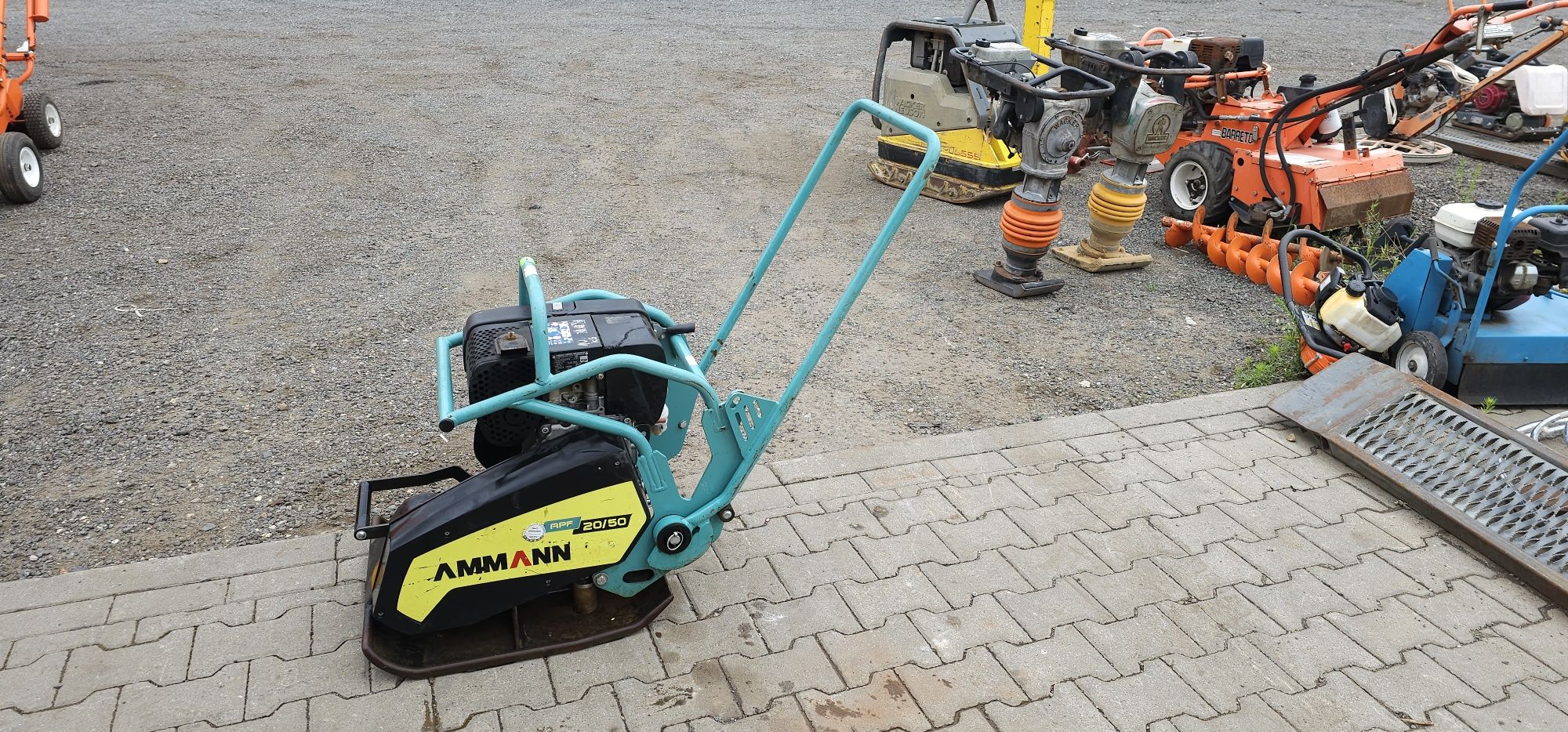 Zagęszczarka grunt Ammann APF 20/50 Wacker Bomag Atlas copco  Hatz