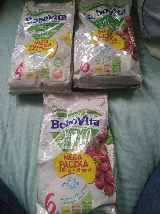 Kaszki Bobovita duże paczki 400 g