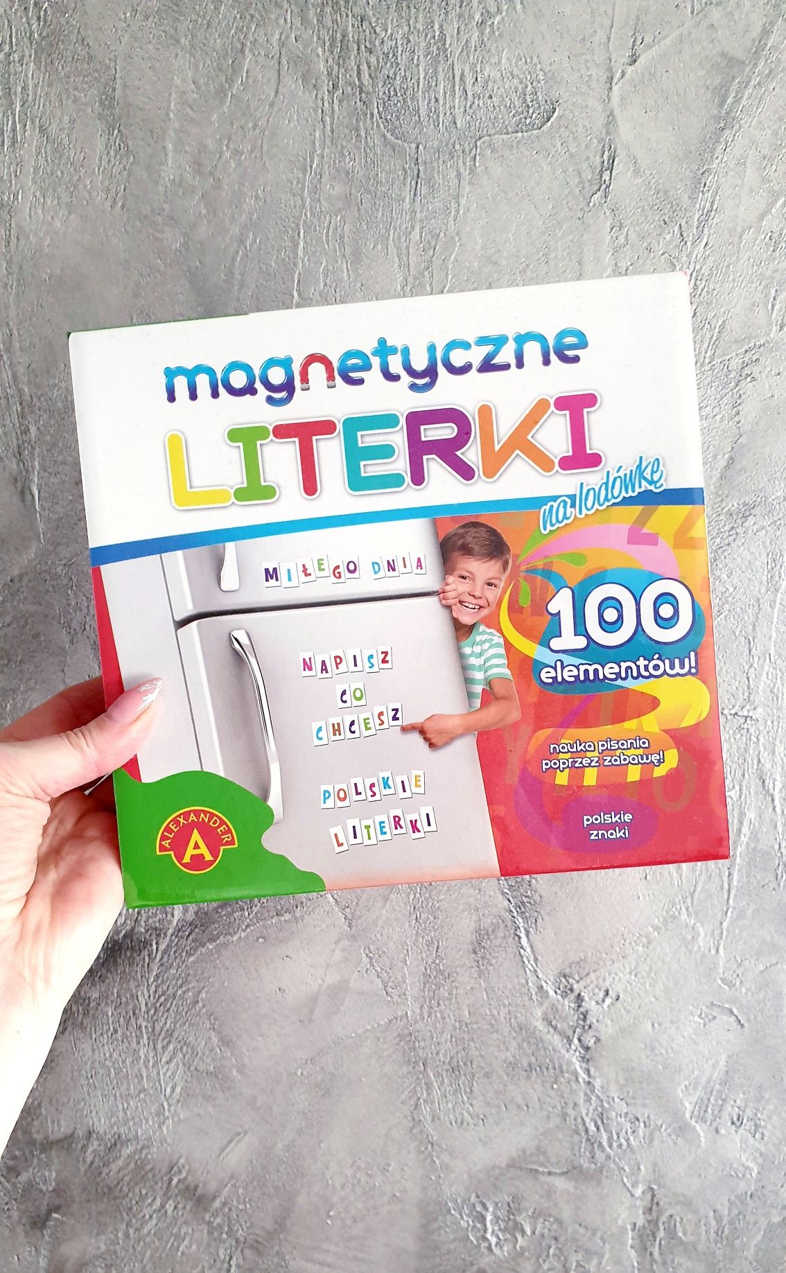 Magnetyczne literki