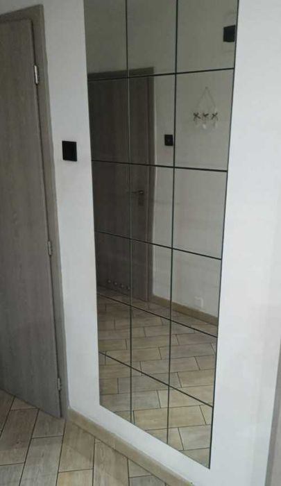 Zestaw 9 szt. luster ściennych naklejane lustro ścienne dekoracja