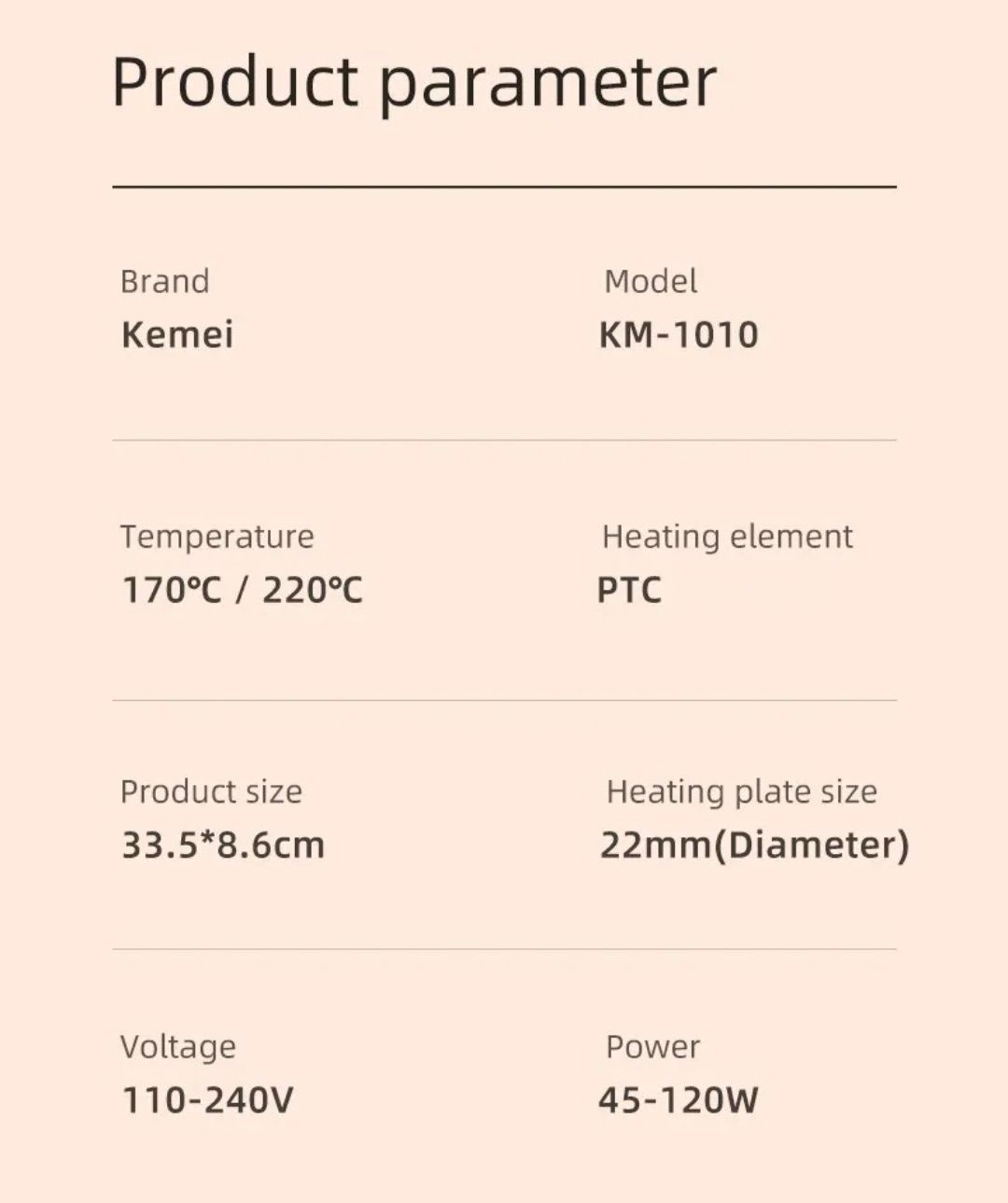 Професійна плойка хвиля Kemei