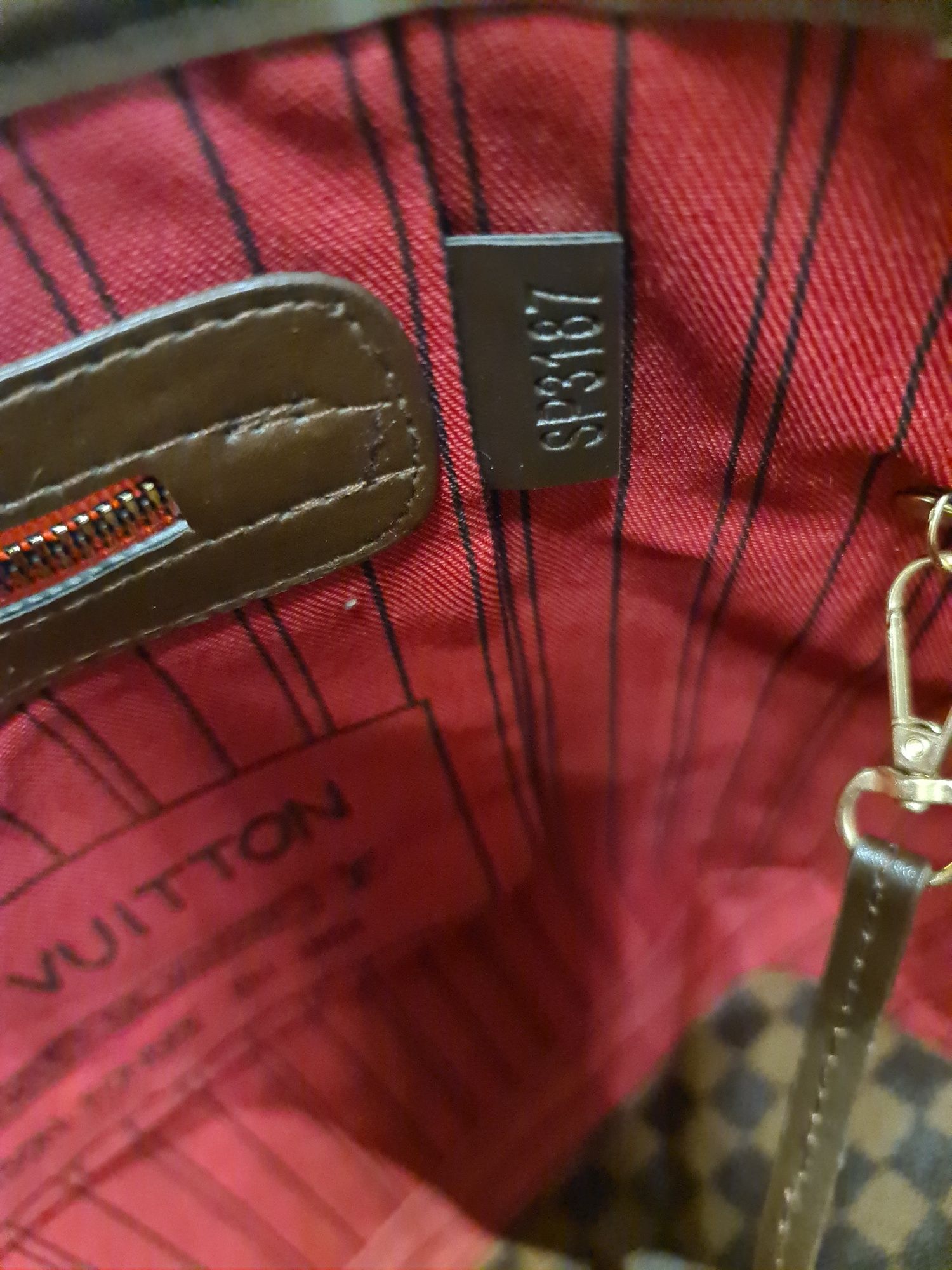 Louis Vuitton Neverfull Damska shoperka
