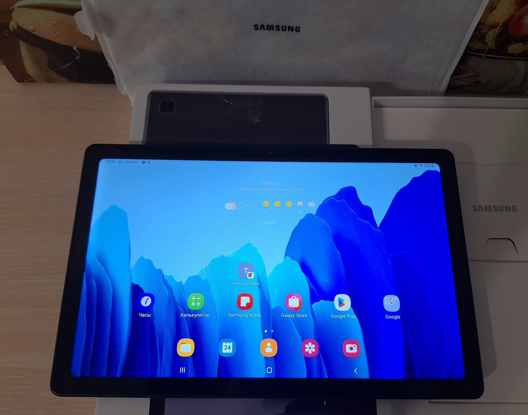 Samsung Galaxy Tab A7 10.4" Wi-Fi (3+4/32 ГБ), Android 12