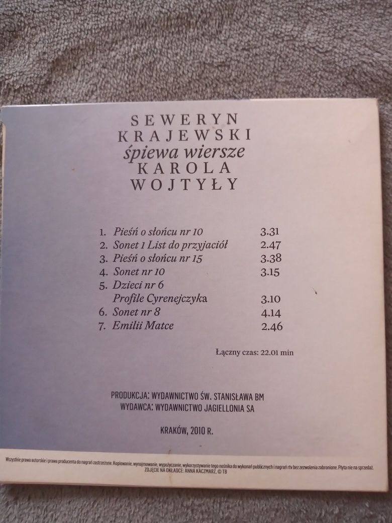 Seweryn Krajewski śpiewa wiersze Karola Wojtyły
