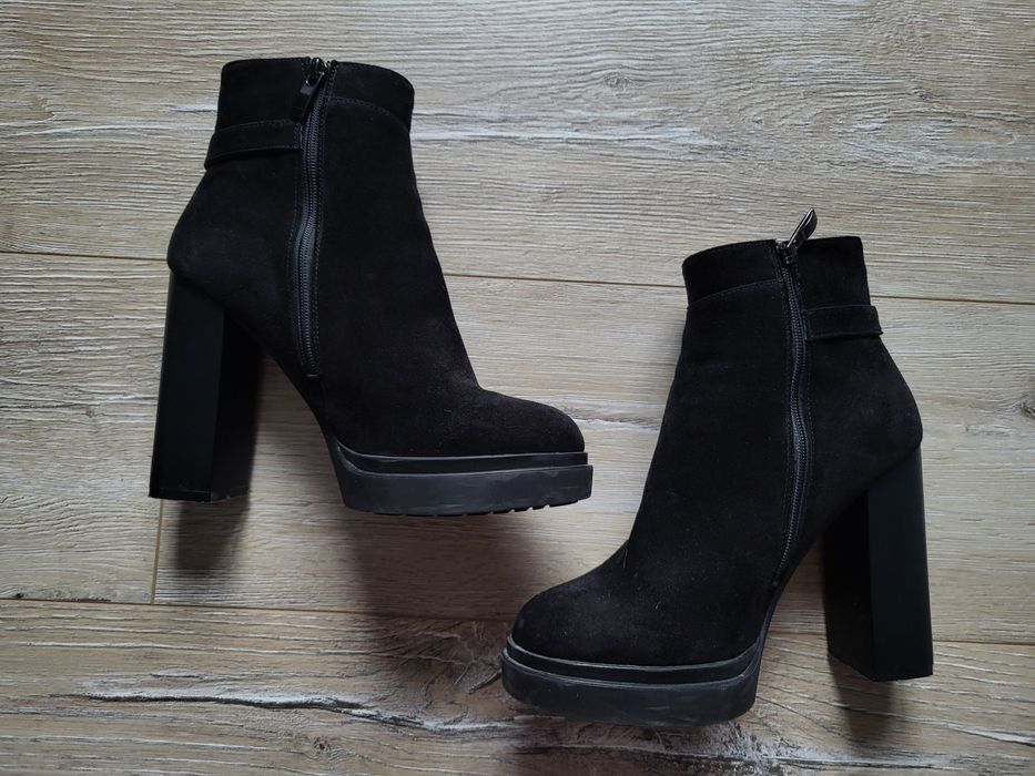 Ботільйони черевики замша зима