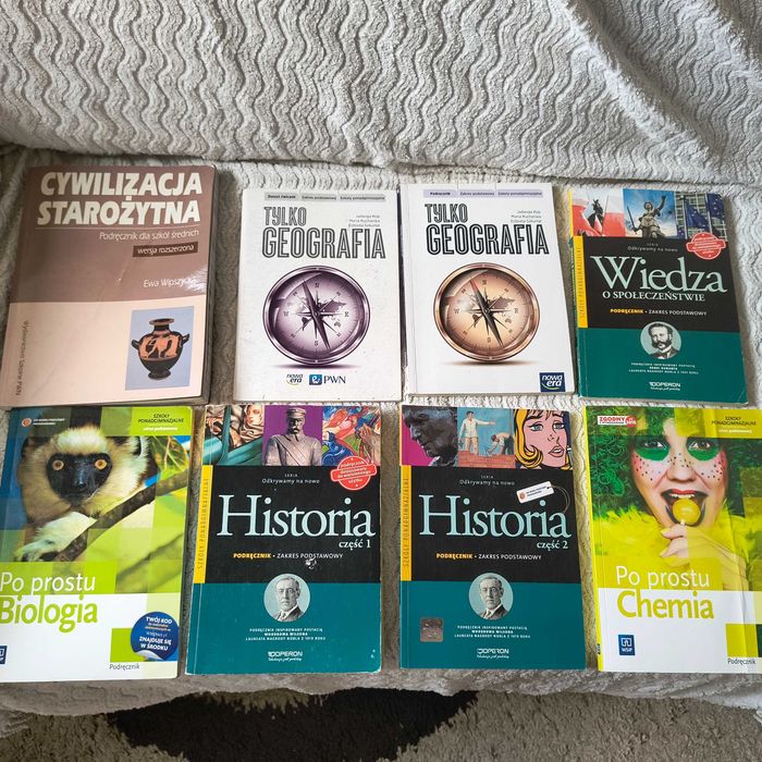 Tylko geografia podręcznik i zeszyt ćwiczeń