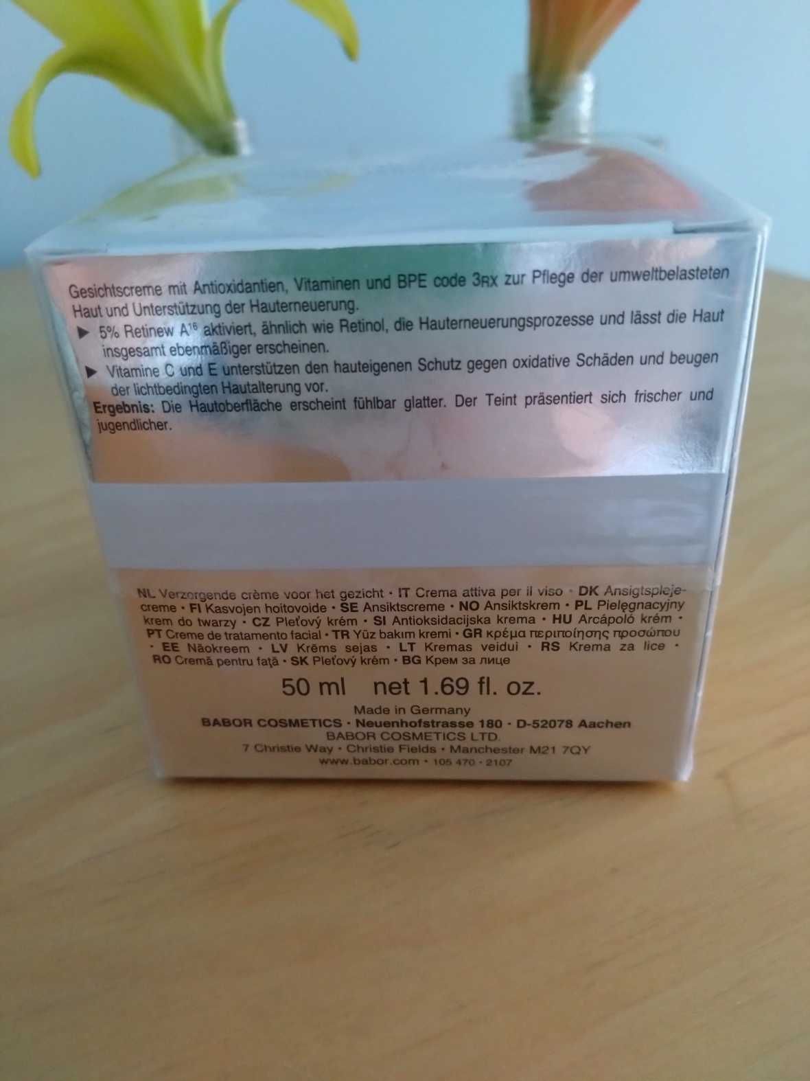 Babor - Detox Vitamin Cream/krem do twarzy opóźniający starzenie