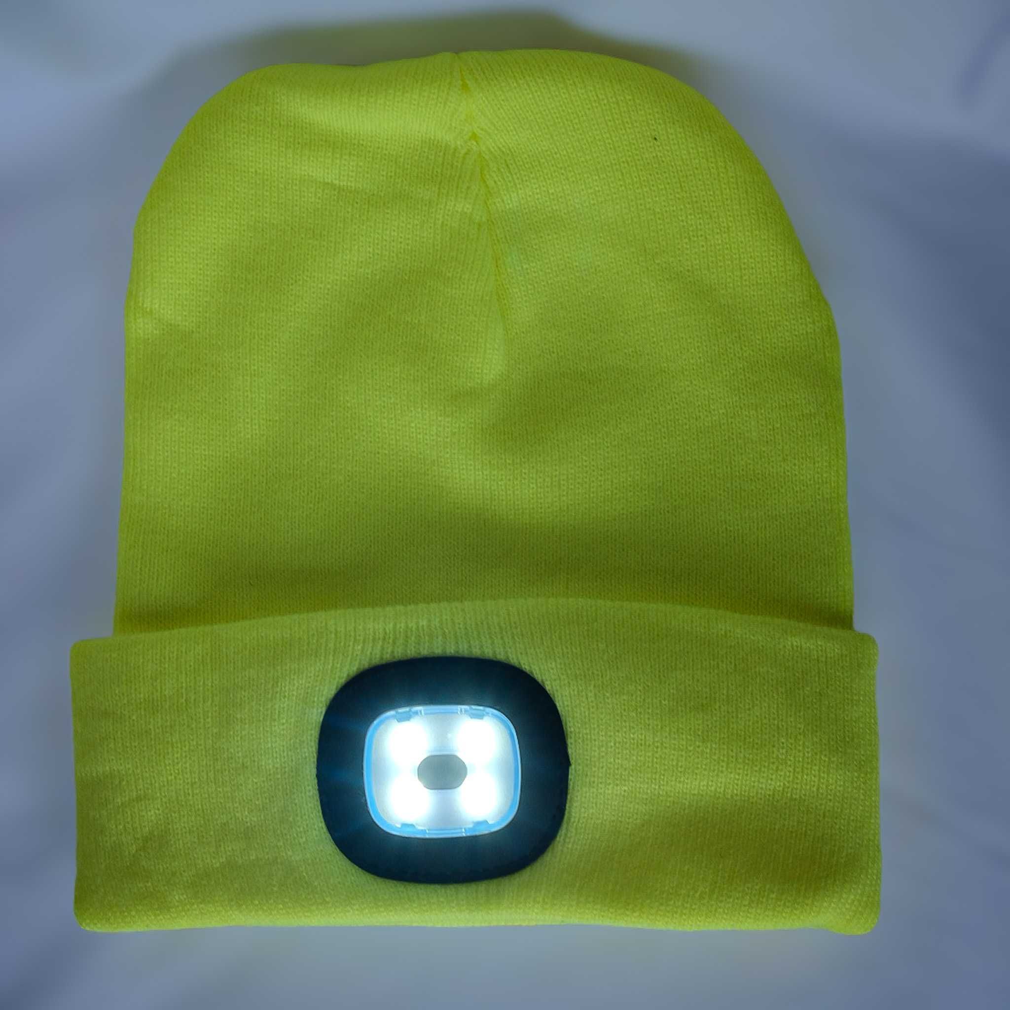 gorro de trabalho com LED