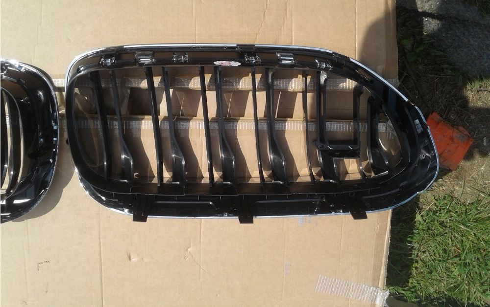 Nowy Oryginalny Gril Nerki Atrapa Grill BMW 5 M5 F90 F91 Black Shadow