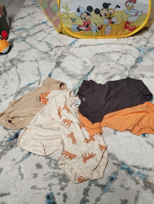 Paka ciuszków dla chłopca rozmiar 74