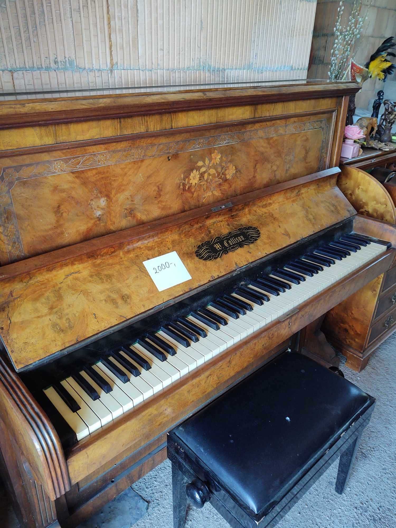 Pianino drewniane