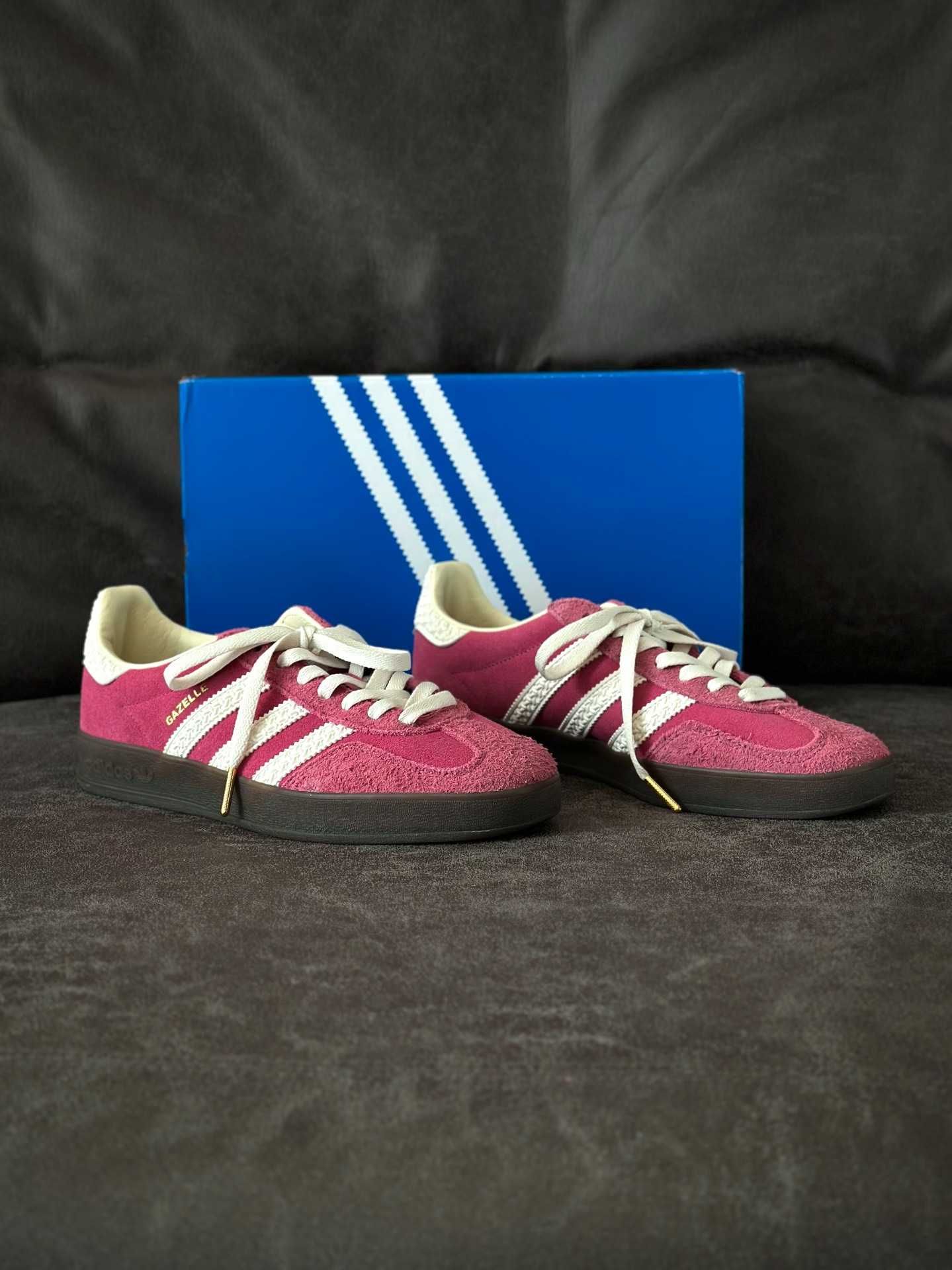 Buty codzienne adidas Gazelle Indoor Pink Espadryle R.37