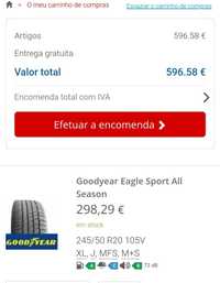 Pneus Goodyear novos