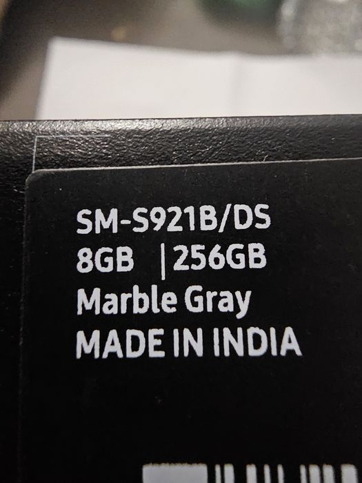 Samsung S24 8GB 256GB Marble Gray