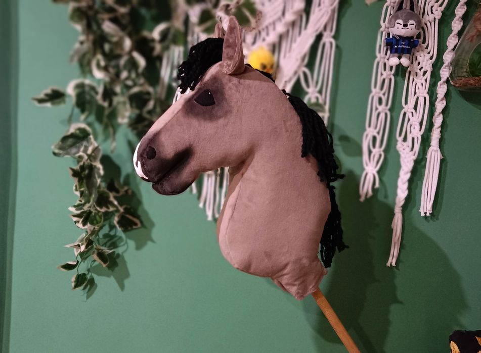 Hobby horse, koń na patyku DJ