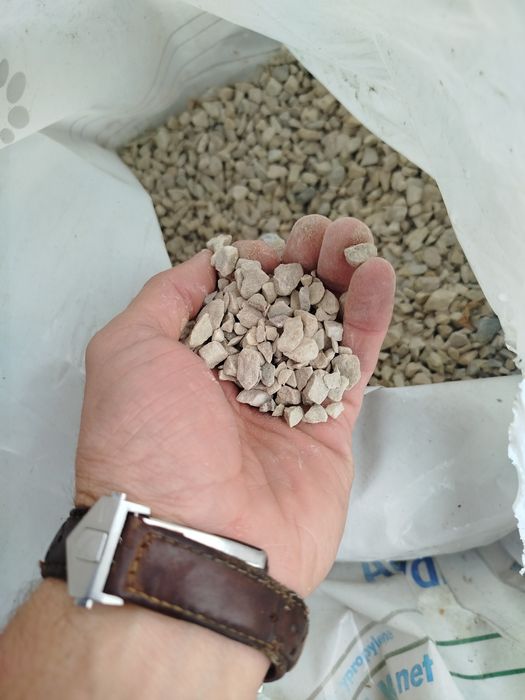 Каміння різних видів, фракцій. Галька біла. Працюємо під замовлення