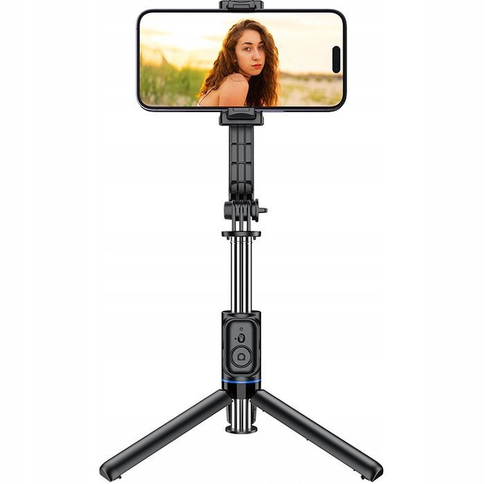 Kijek Do Selfie Stick Na Telefon Tripod Statyw Z Pilotem Bluetooth