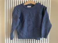 Sweter merino granatowy - rozmiar 3-4Y