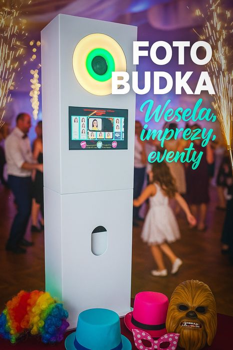 Fotobudka  LED Idealna na wesela, 18tki, imprezy, eventy