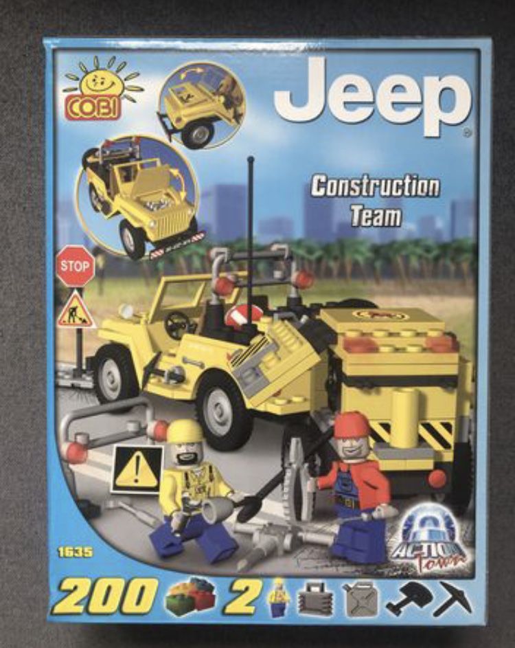 Klocki cobi 1635 Action Town Jeep