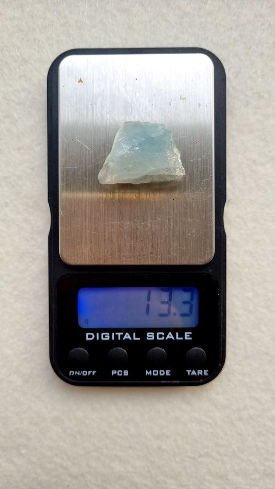 Топаз блакитний (кристал/мінерал)