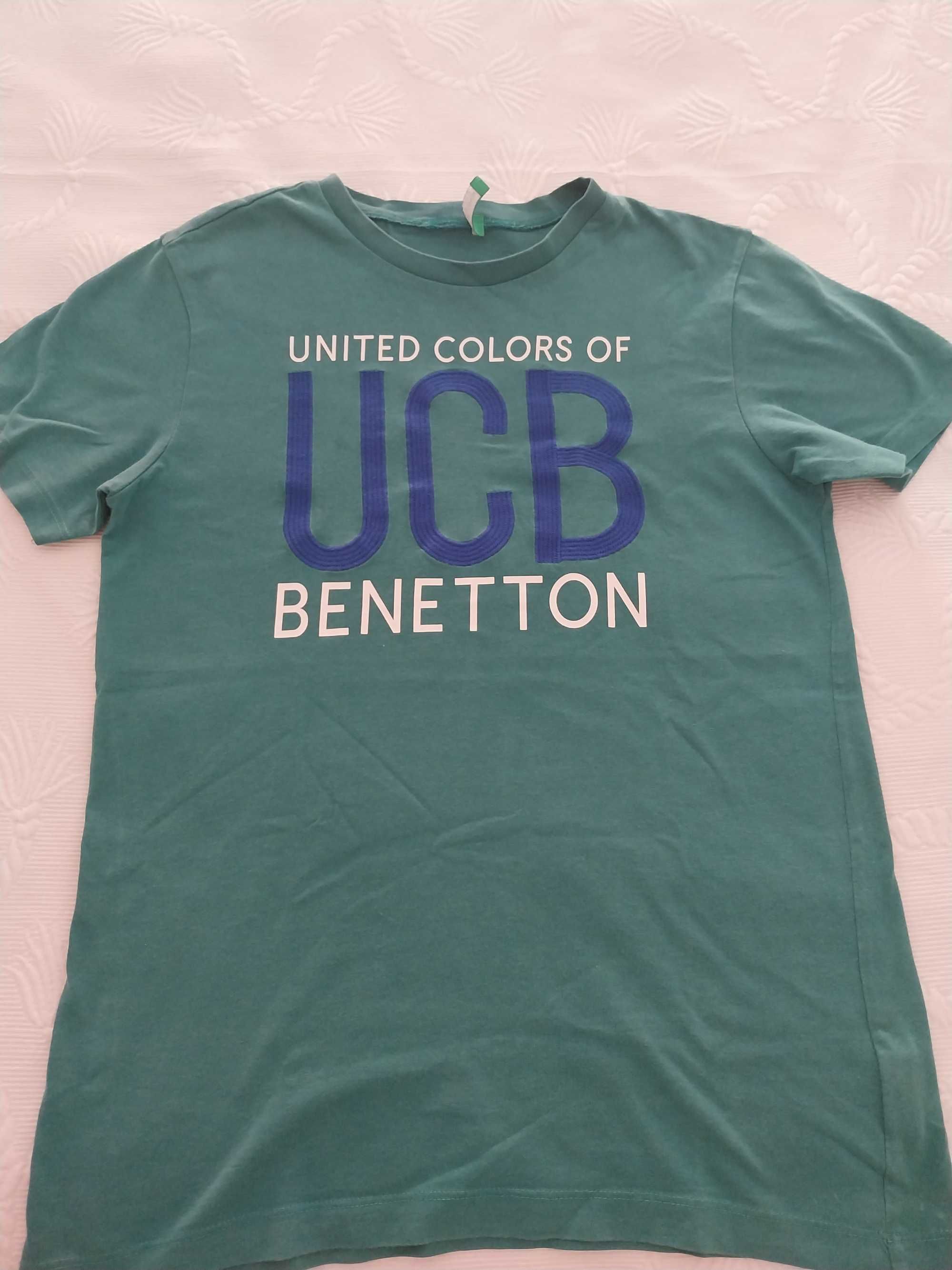 T-shirt verde Benetton