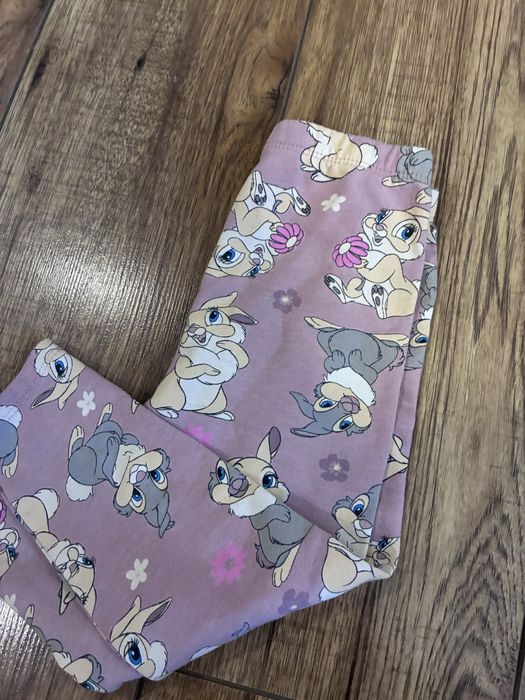Legginsy 98 cieplwszcze z meszkiem