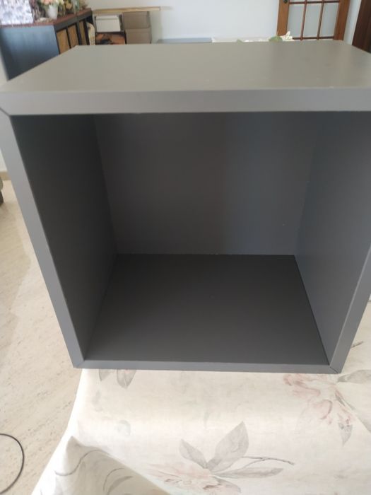 Cubo IKEA cinzento eket