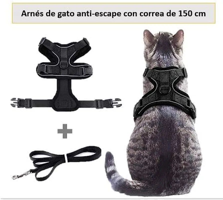 2 arnês novos para gato grande ou cão pequeno