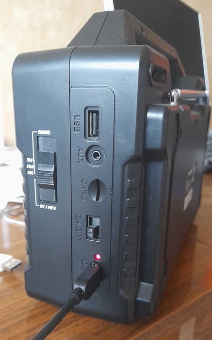колонка BT, радиоприемник Real-El X-703 новый