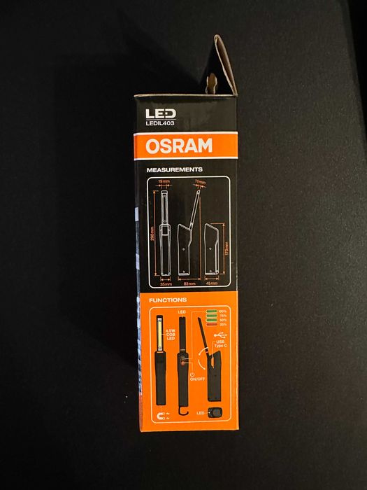 Інспекційний ліхтар Osram LEDinspect SLIM 500 (LEDIL403)
