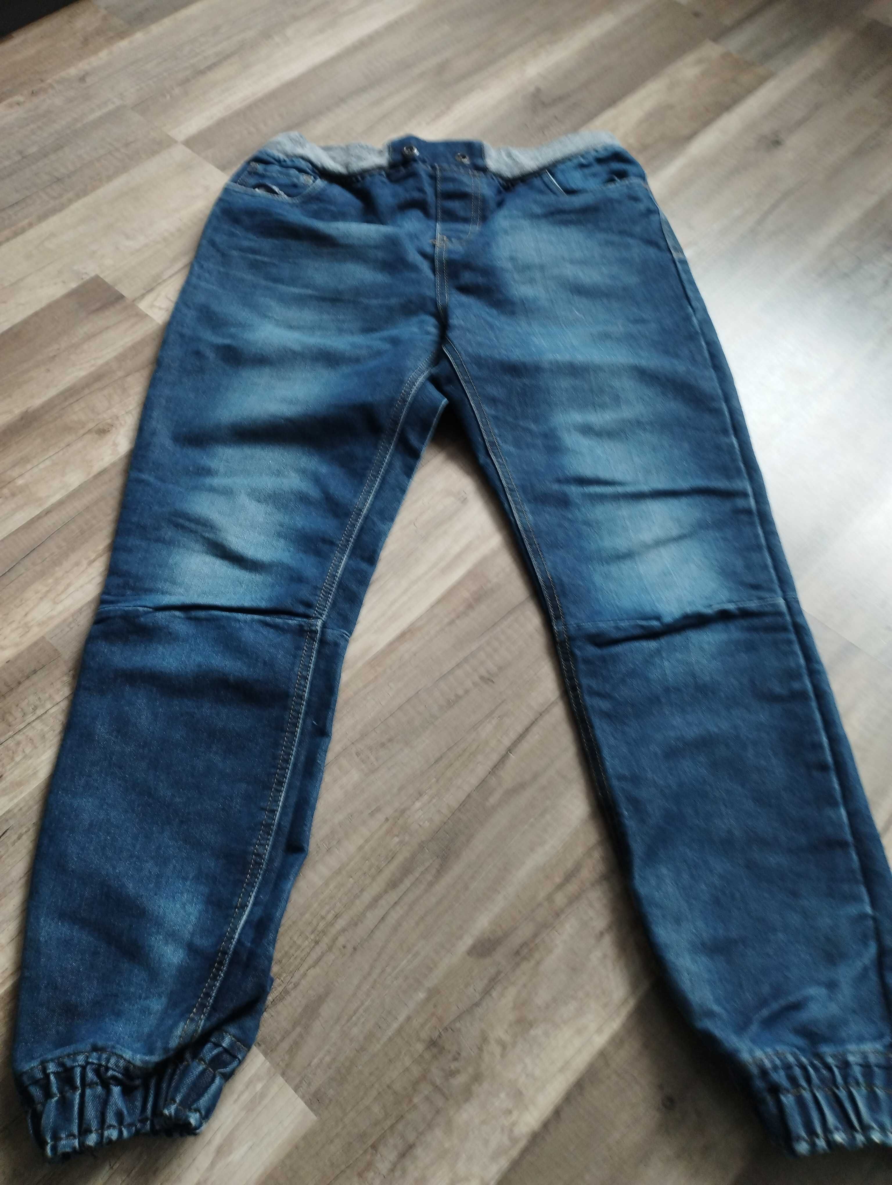 Spodnie jeansowe chłopięce 164