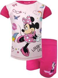 Piżama dziewczęca bluzka szorty komplet Myszka Minnie 110
