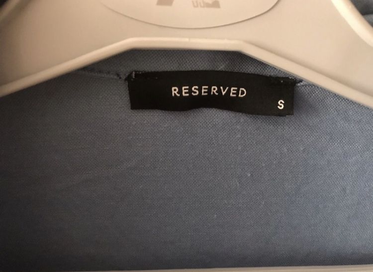 Blekitna bluzka Reserved