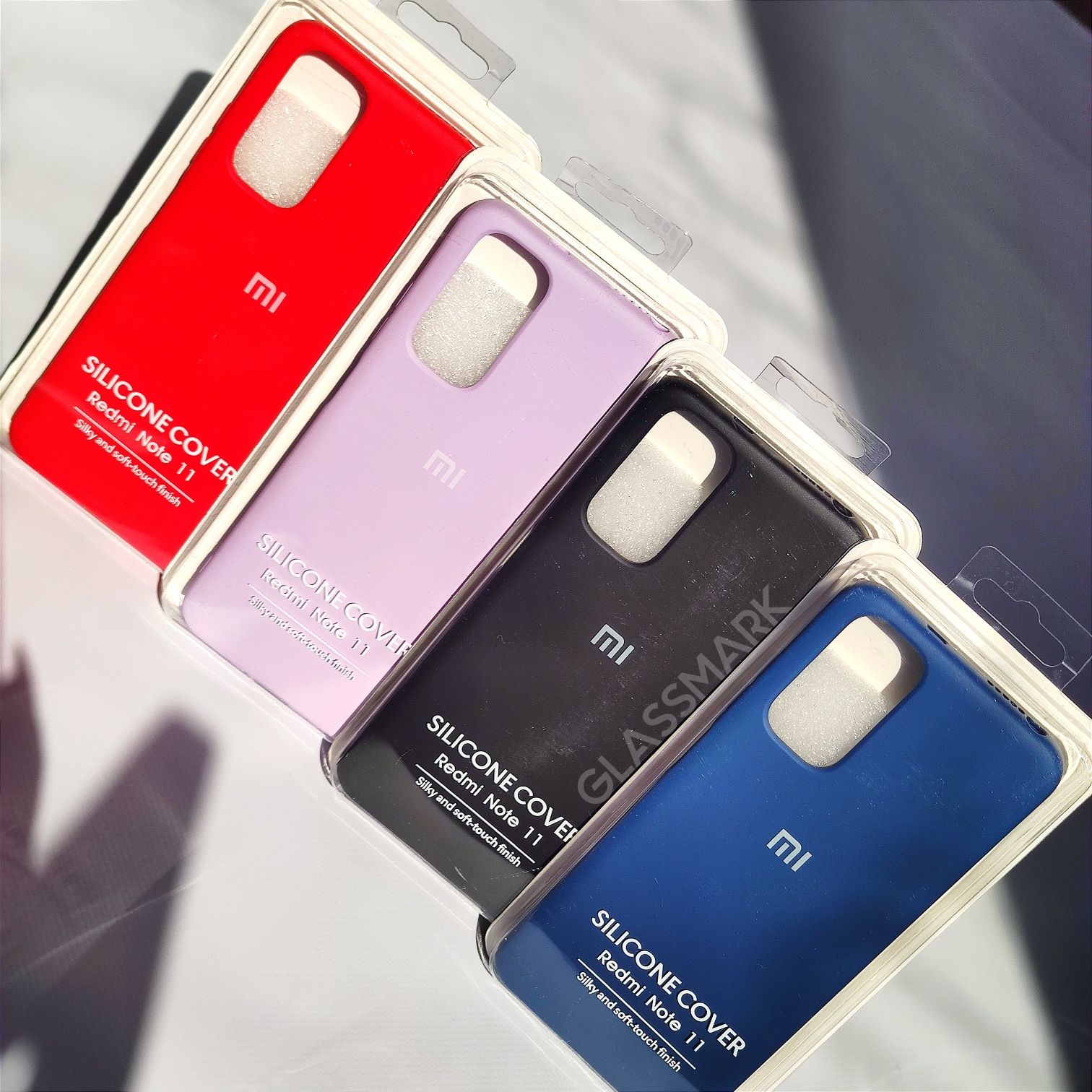 Чехол силиконовый с подложкой на Xiaomi Redmi Note 11 / 11S