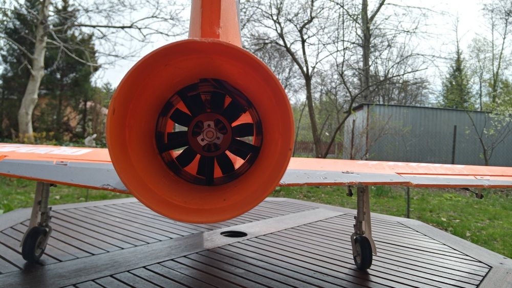 SKY SWORD 90mm H-King samolot rc